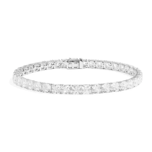 Bracciale quadrato argento sterling