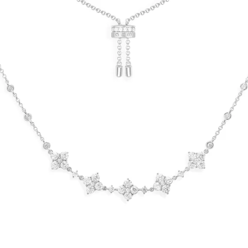 COLLANA SPARK REGOLABILE argento sterling