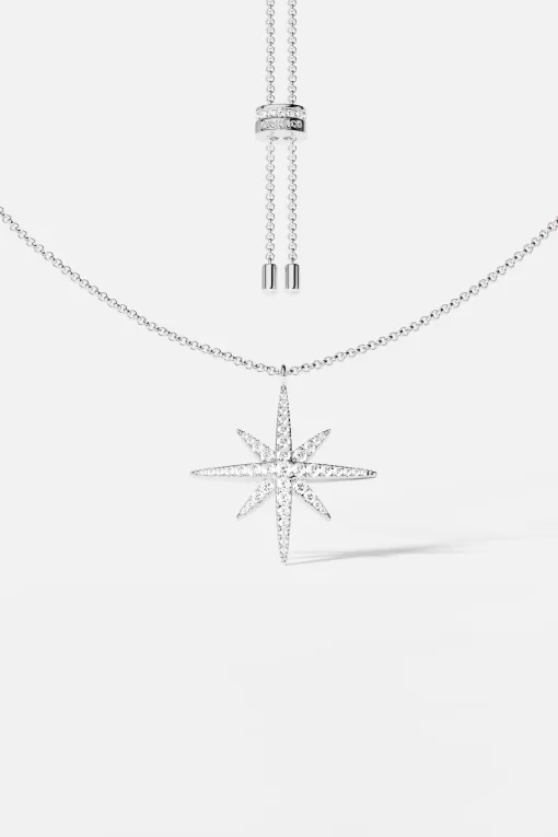 Collana di meteoriti argento sterling